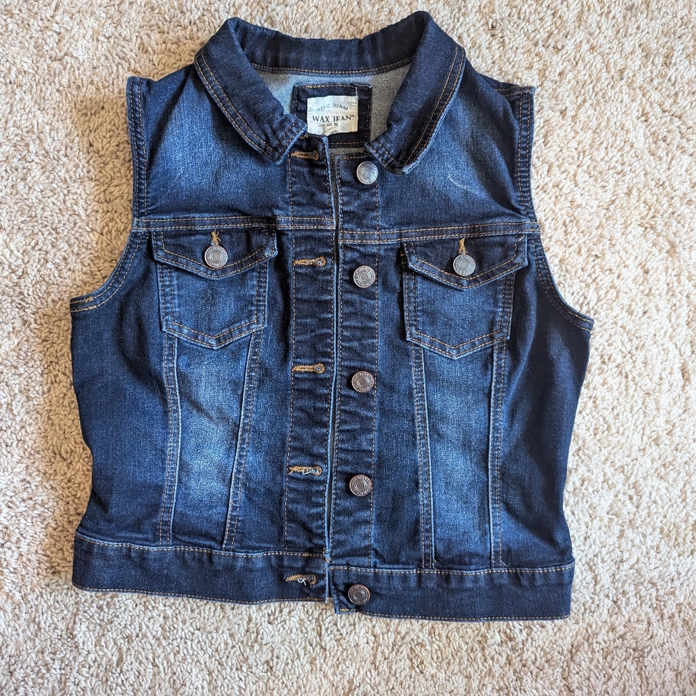 Wax Jean, Small, Vest